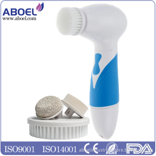 Face and Body Purifying, Exfoliating/Cleansing Brush with 4 Attachments and Advanced Microdermabrasion System